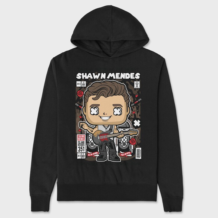 Shawn Mendes, Unisex Men's Hoodie