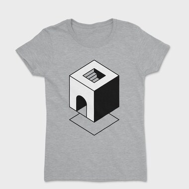 Minimal Geometric 5, Women's T-Shirt