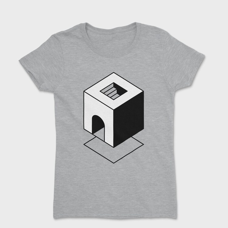 Minimal Geometric 5, Women's T-Shirt