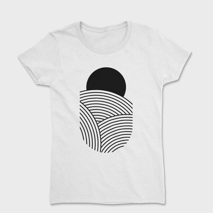 Minimal Geometric01, Women's T-Shirt