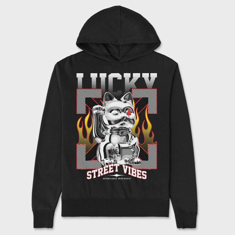 Lucky 2, Unisex Men's Hoodie