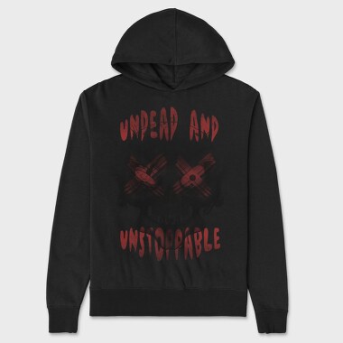 Undead and Unstoppable, Unisex Men's Hoodie