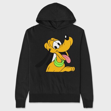 Cartoon Retro Pluto 1, Unisex Men's Hoodie