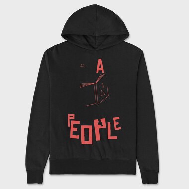 I hate People, Unisex Men's Hoodie