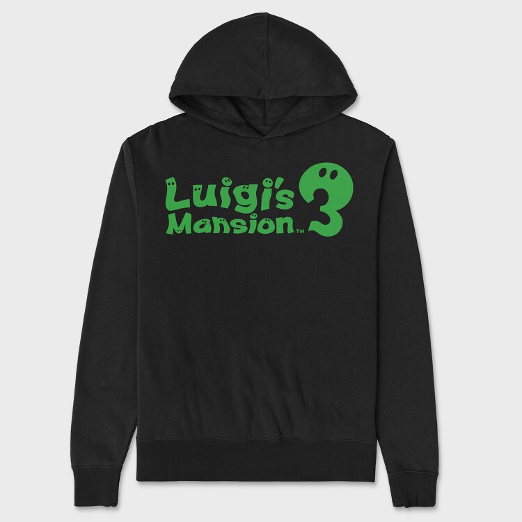 Luigis Mansion, Unisex Men's Hoodie