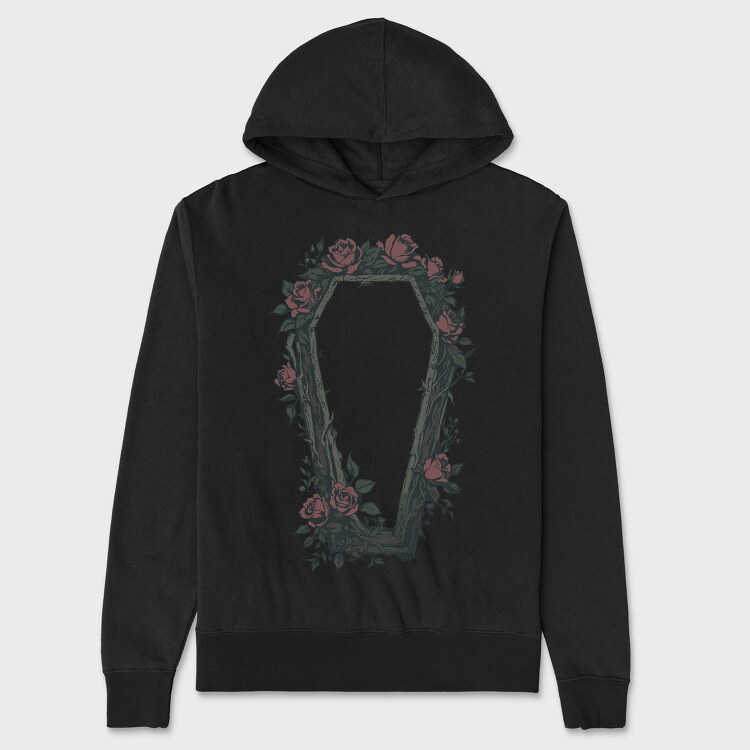 Coffin Frame, Unisex Men's Hoodie