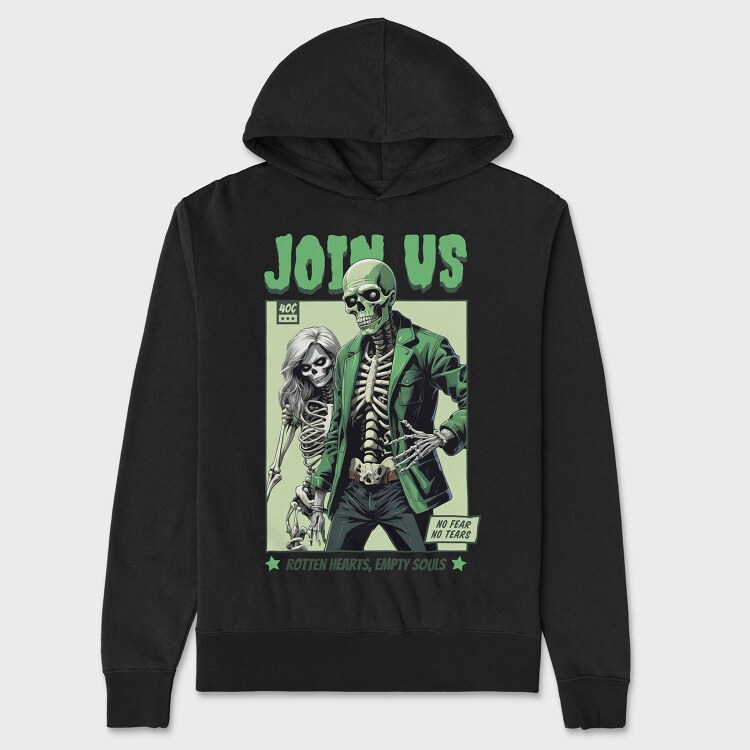 Join Us, Unisex Men's Hoodie