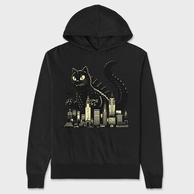 Catzilla 3, Unisex Men's Hoodie