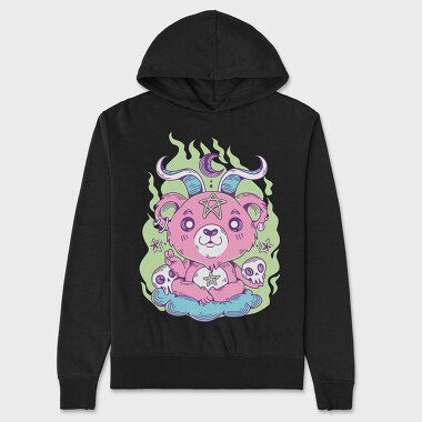 Cute Pastel Bear, Unisex Men's Hoodie