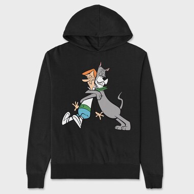 Cartoon Retro the Jetsons 1, Унисекс Мъжко Суичър