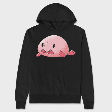 Blobfish, Unisex Men's Hoodie