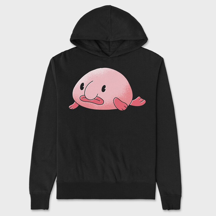 Blobfish, Unisex Men's Hoodie