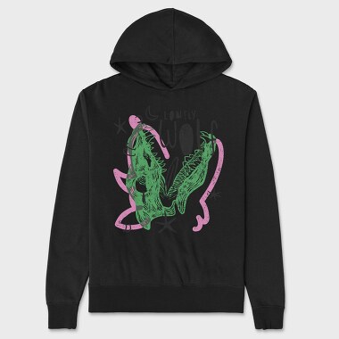 Animal Skulls 7, Unisex Men's Hoodie