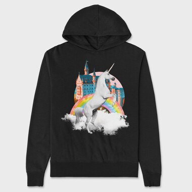 Unicorn Dreams, Unisex Men's Hoodie