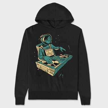 Astronaut Dj, Unisex Men's Hoodie