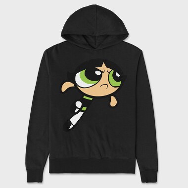 Cartoon Retro the Powerpuff Girls 2, Unisex Men's Hoodie