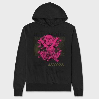 Millionaire 1, Unisex Men's Hoodie