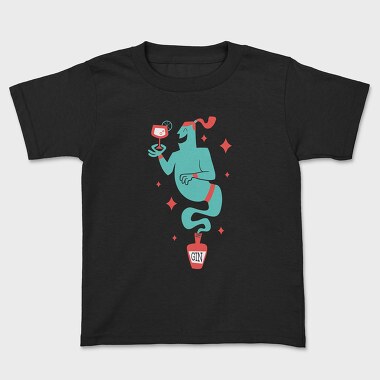 Gin Genie, Kids' T-Shirt