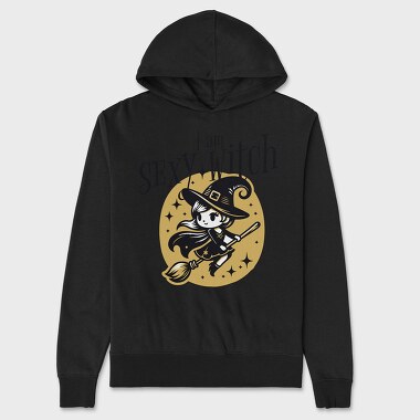I Am Sexy Witch, Unisex Men's Hoodie