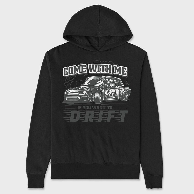 Come Drift, Унисекс Мъжко Суичър