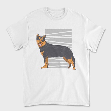 Unisex Men's T-Shirt, Bavarian Sheperd