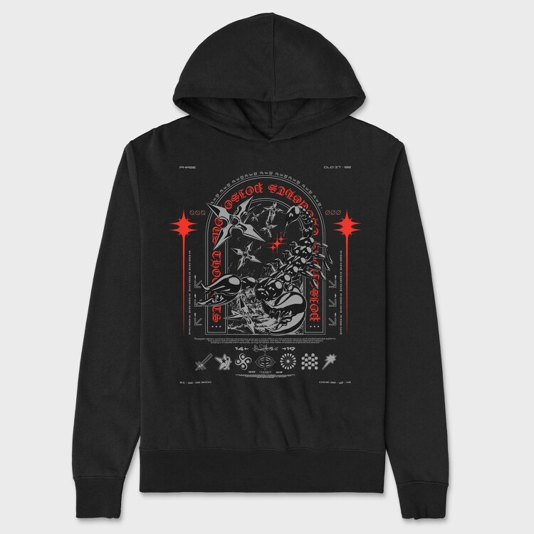 Scorpion Urban, Unisex Men's Hoodie