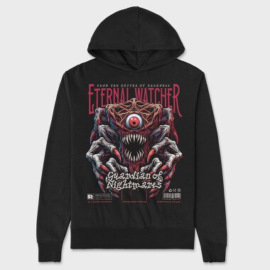 Eternal Watcher, Unisex Men's Hoodie