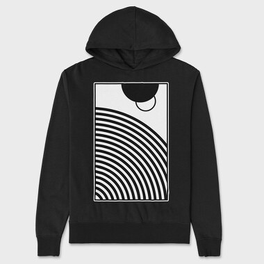 Minimal Geometric 1, Unisex Men's Hoodie