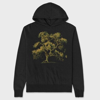 Unisex Men's Hoodie, Live Oak