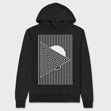 Minimal Geometric 3, Unisex Men's Hoodie