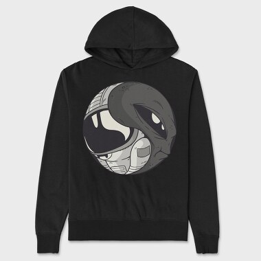 Space Yin & Yang, Unisex Men's Hoodie