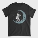 Astronaut Carousel, Unisex Men's T-Shirt