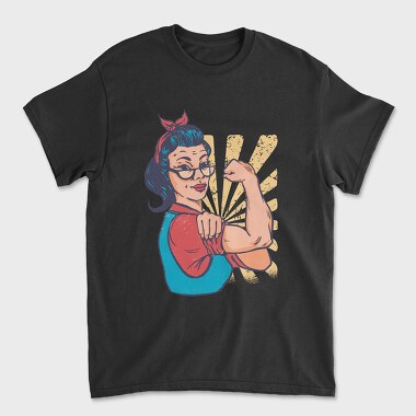 Retiring Woman Success, Unisex Men's T-Shirt