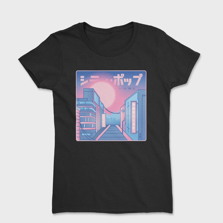 City Vaporwave, Дамска Тениска