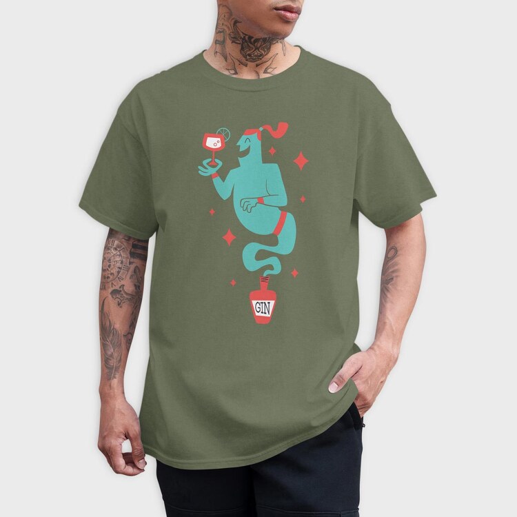Goblin Astronaut, Unisex Men's T-Shirt