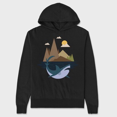 SharkIsland, Unisex Men's Hoodie