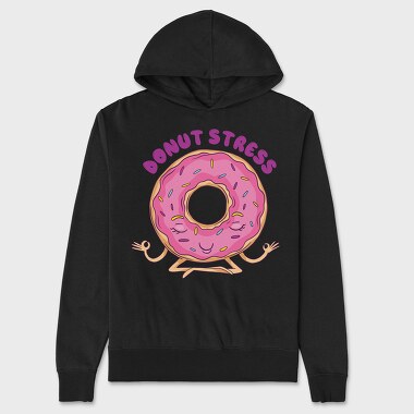 Donut Stress, Unisex Men's Hoodie