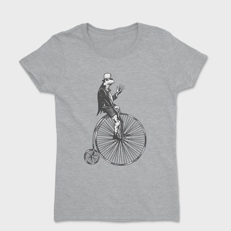 High Wheel Frog, Women's T-Shirt
