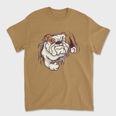 Unisex Men's T-Shirt, Bull Dog