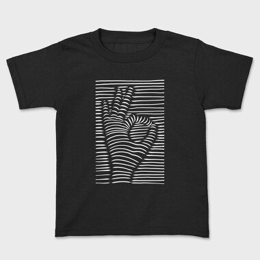 Ok Symbol 3d, Kids' T-Shirt