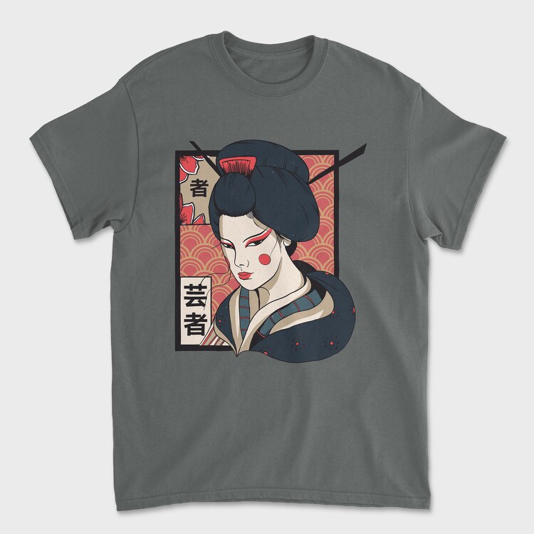 Geisha Traditional, Unisex Men's T-Shirt