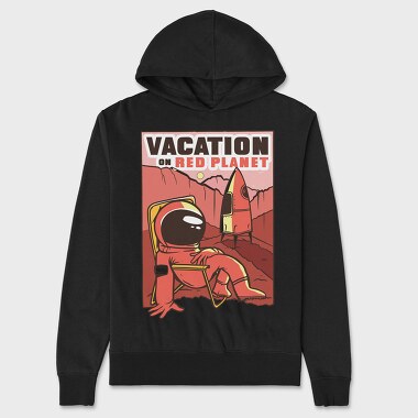 Marsvacations, Unisex Men's Hoodie