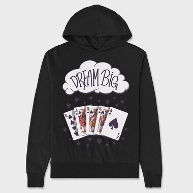 Dream Poker, Unisex Men's Hoodie