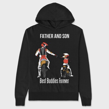 Father And Son Enduro, Unisex Men's Hoodie