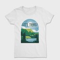 Watercolor Beach, Unisex Men's T-Shirt