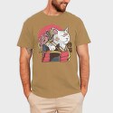 Mugshot Cat, Unisex Men's T-Shirt