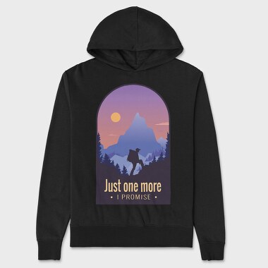 Just One More, Unisex Men's Hoodie