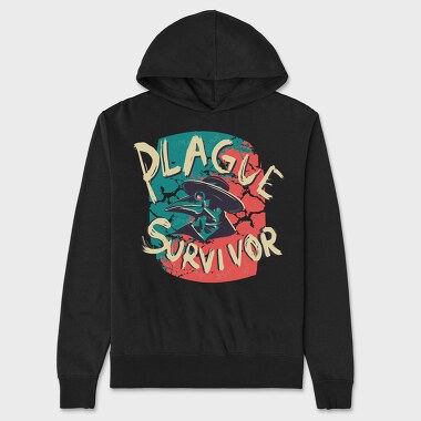 Plague Survivor, Unisex Men's Hoodie