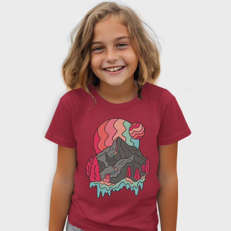 Otters Swimming, Unisex Men's T-Shirt