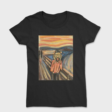 Hipster Scream, Women's T-Shirt